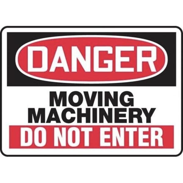 Accuform OSHA DANGER SAFETY SIGN MOVING MEQM149XT MEQM149XT - main